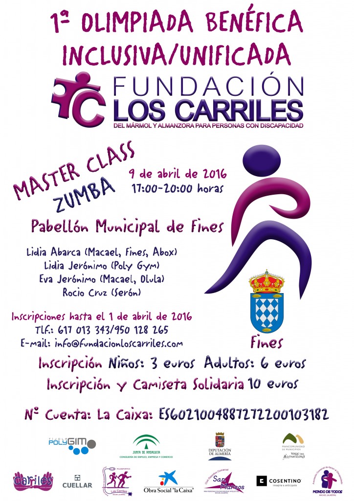 I JORNADAS MASTER ZUMBA LOS CARRILES